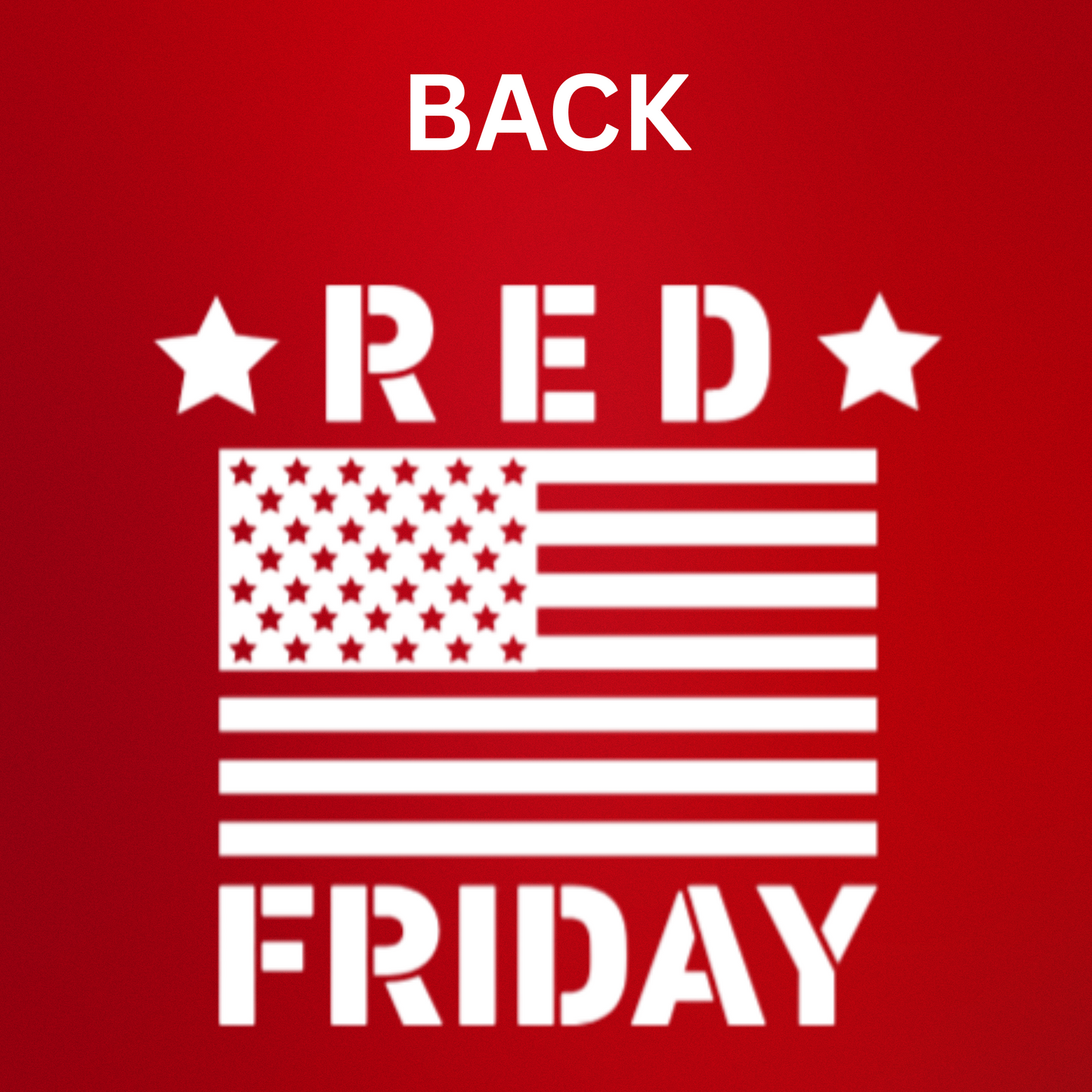 RED FRIDAY GRAPHIC T-SHIRT-HTV