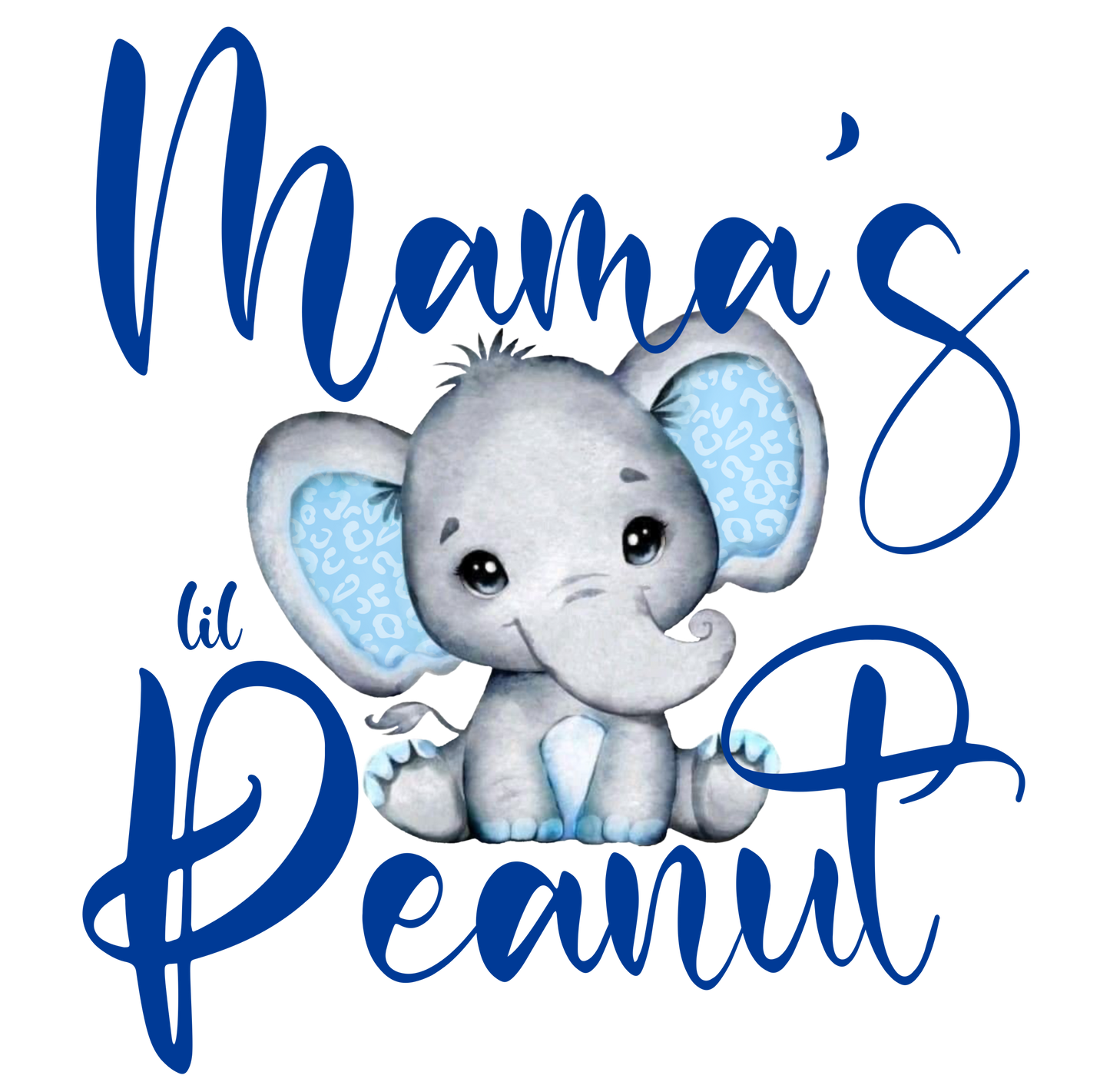 SUBLIMATION BABY ONESIE, MAMA'S PEANUT