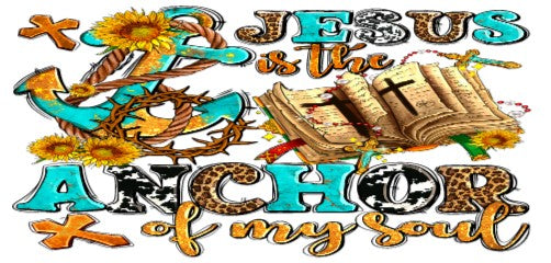 Sublimation Mugs, Faith, Jesus is the anchor of my soul