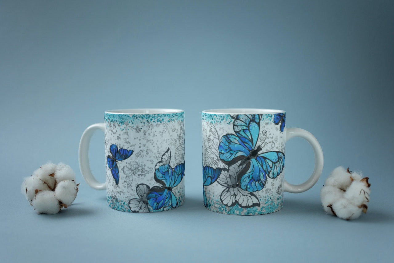 Sublimation Mugs, Butterflies