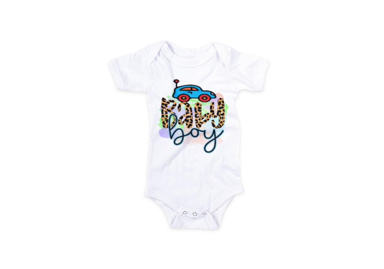 SUBLIMATION BABY ONESIE, BABY BOY