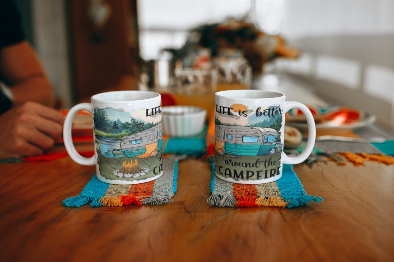 Sublimation Mugs, Camping