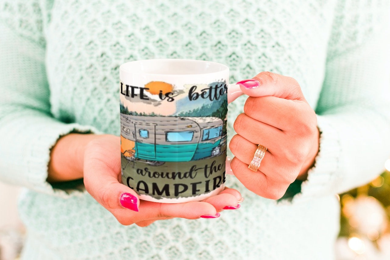 Sublimation Mugs, Camping