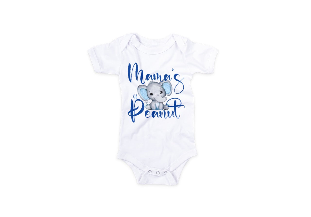 SUBLIMATION BABY ONESIE, MAMA'S PEANUT