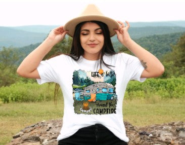 Sublimation T-Shirts, Camping